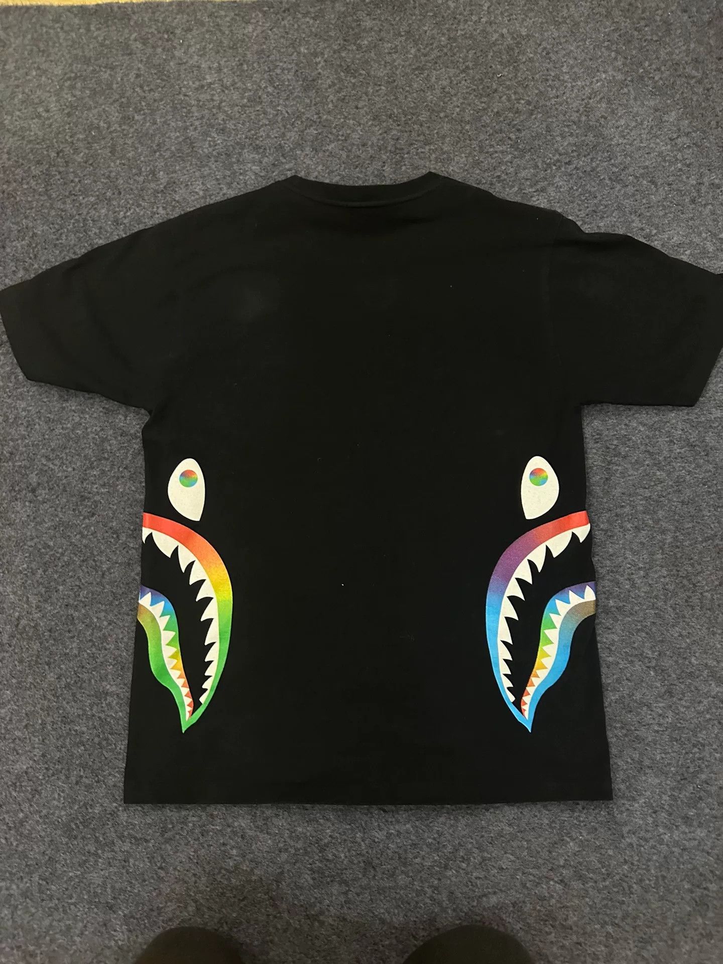 Bape Bape T Multi Shark T-Shirt Casual Size US M / EU 48-50 / 2 - 2 Thumbnail