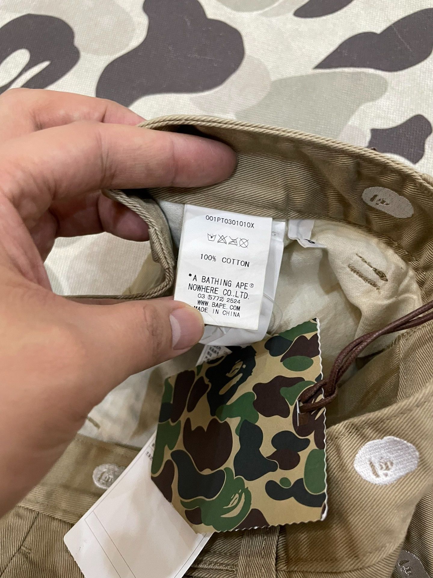 Bape Bape Beige Shark Denim Designer Size US 30 / EU 46 - 5 Thumbnail