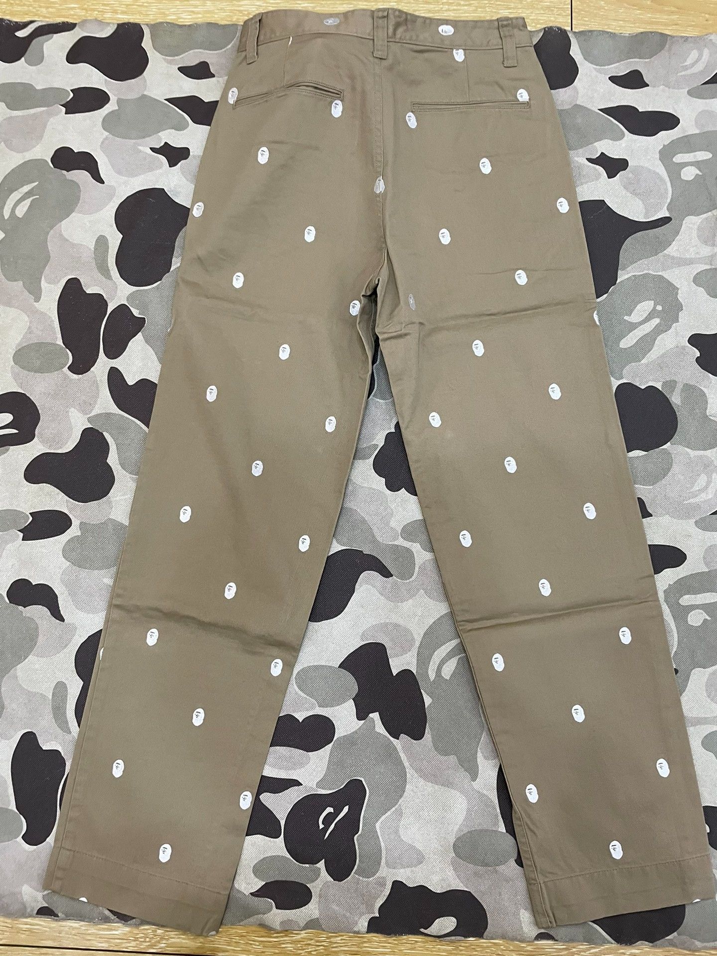 Bape Bape Beige Shark Denim Designer Size US 30 / EU 46 - 2 Thumbnail
