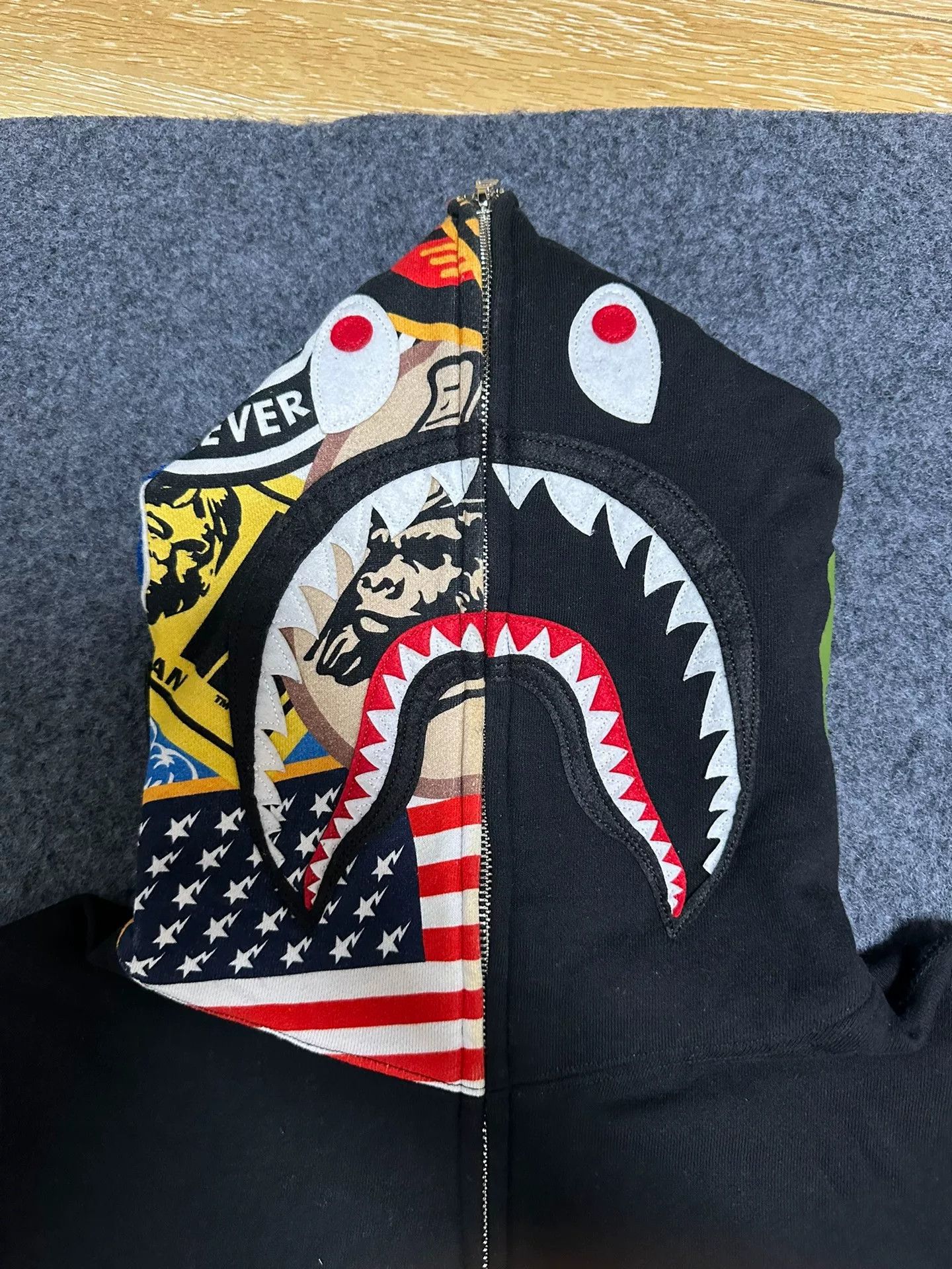 Bape Bape Multi Shark Velcro Designer Size US M / EU 48-50 / 2 - 7 Thumbnail