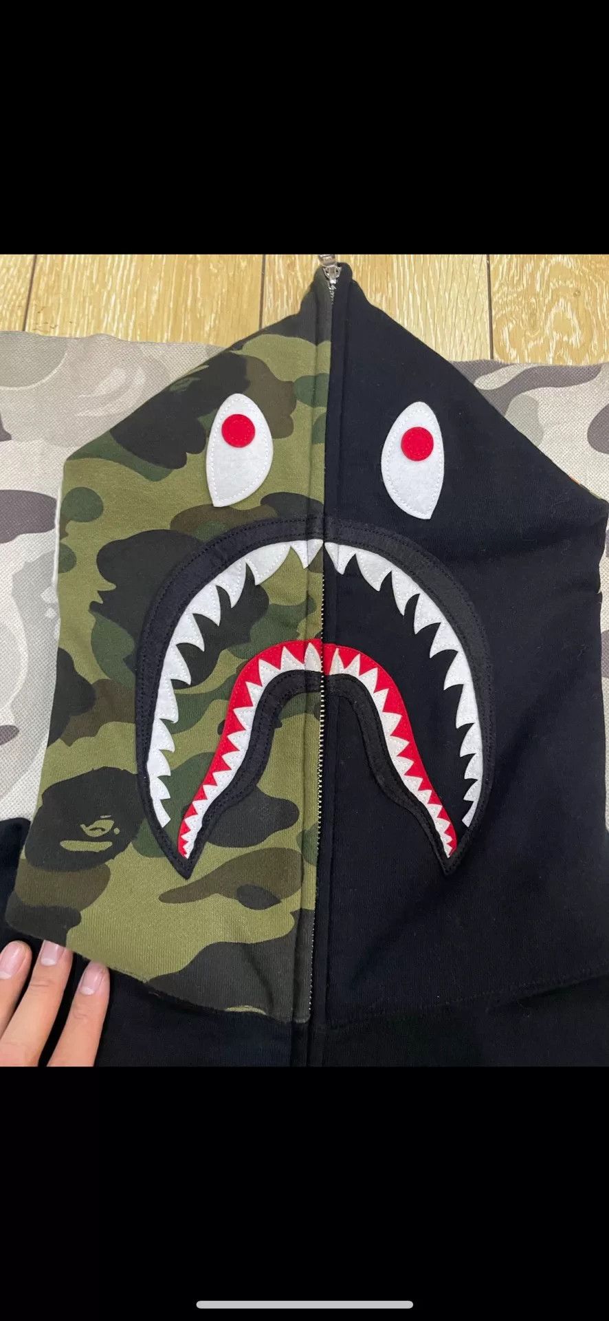 Bape Bape X Multi Glow Sweatshirt Pullover Size US XXL / EU 58 / 5 - 3 Thumbnail