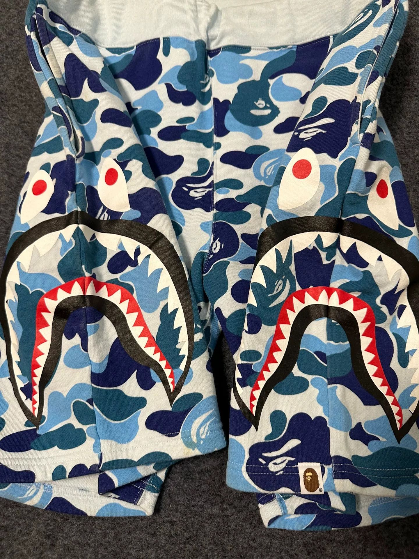 Bape Bape X Multi Shark Shorts Designer Size US 38 / EU 54 - 3 Thumbnail