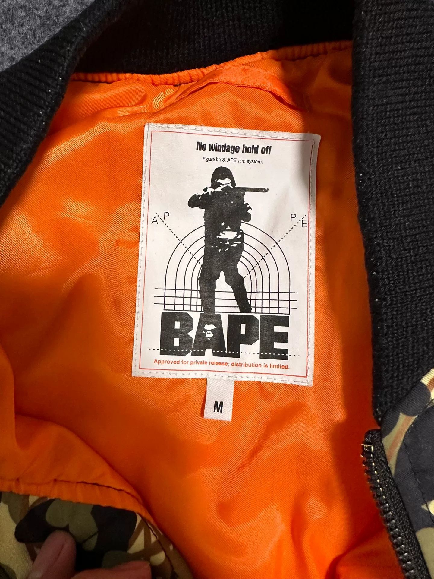 Bape Bape O Multi Shark Jacket Outerwear Size US M / EU 48-50 / 2 - 5 Thumbnail