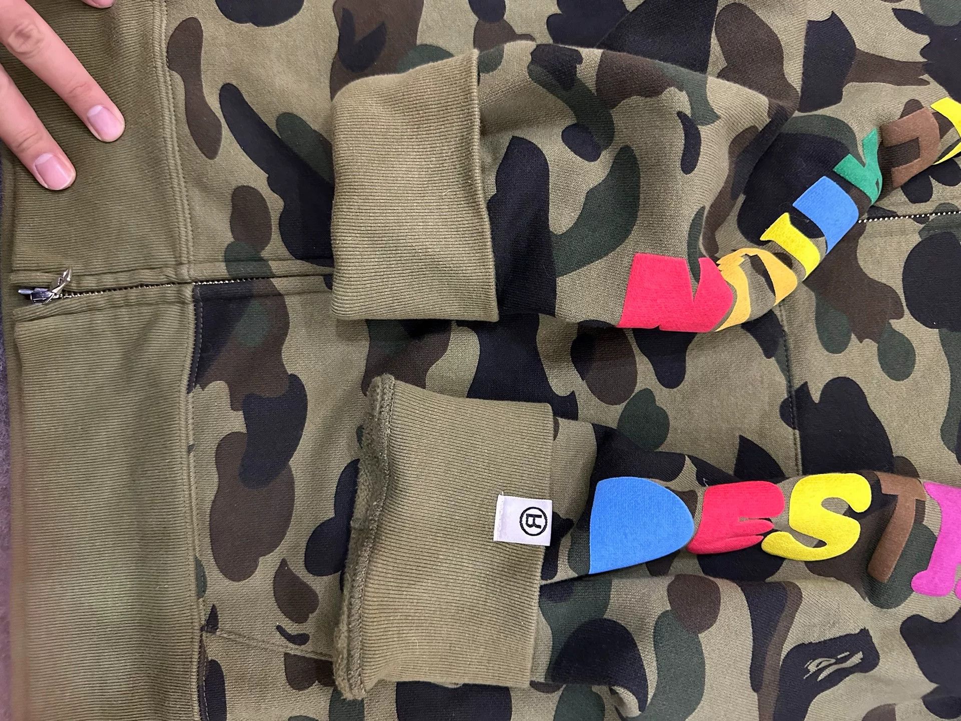 Bape Bape Ready Ade Multi Shark Sweatshirt Size US XXL / EU 58 / 5 - 5 Thumbnail