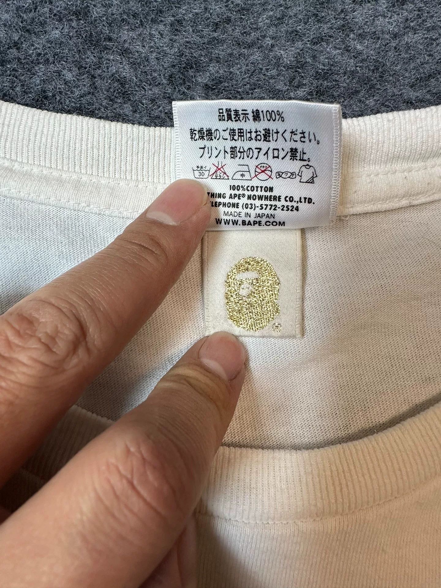 Bape Bape Ogo Multi Glow T-Shirt Casual Size US XL / EU 56 / 4 - 4 Thumbnail