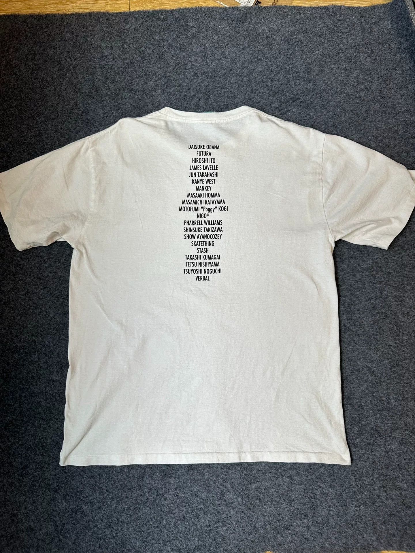 Bape Bape Ogo Multi Glow T-Shirt Casual Size US XL / EU 56 / 4 - 2 Thumbnail