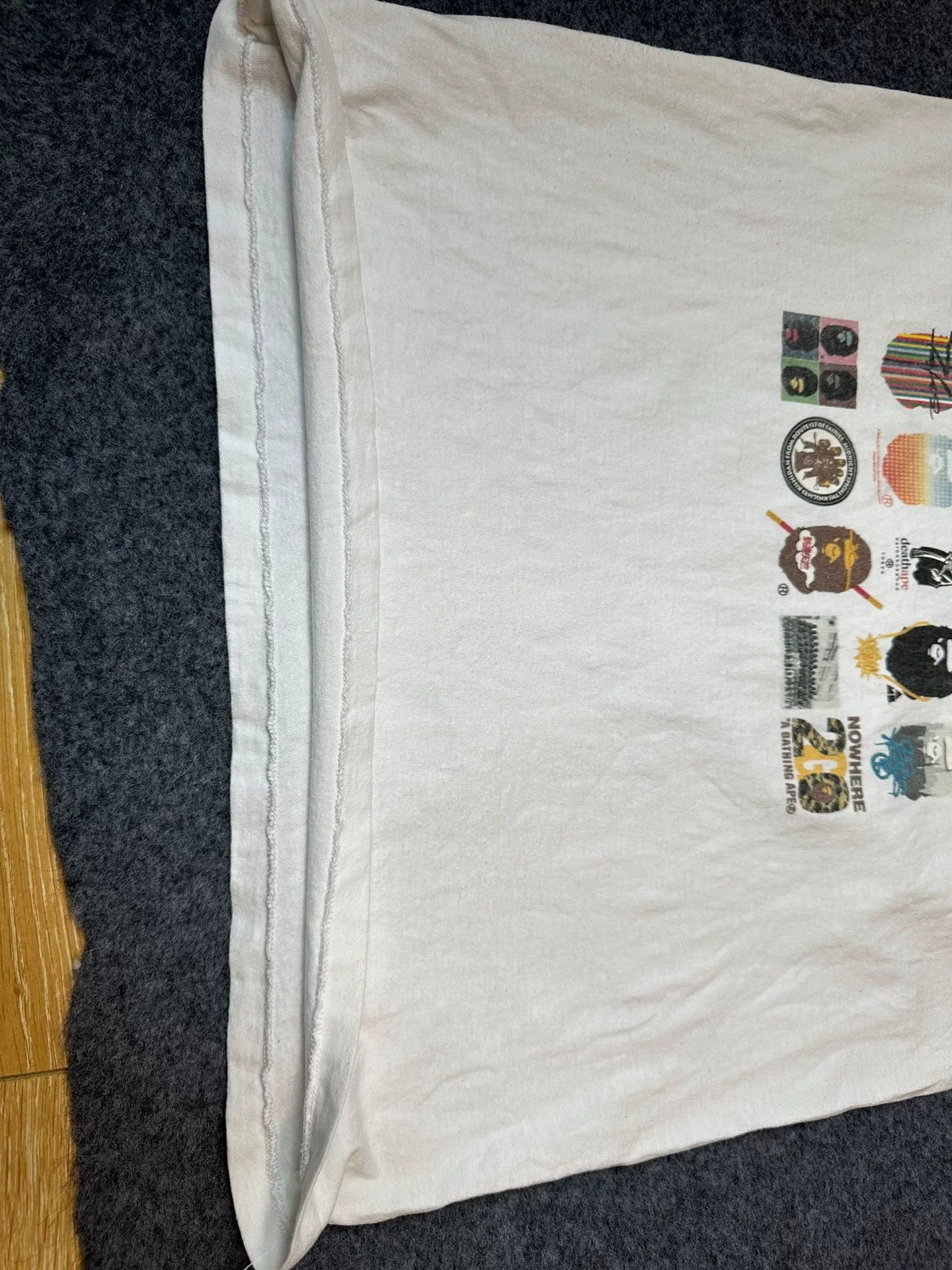 Bape Bape Ogo Multi Glow T-Shirt Casual Size US XL / EU 56 / 4 - 7 Thumbnail