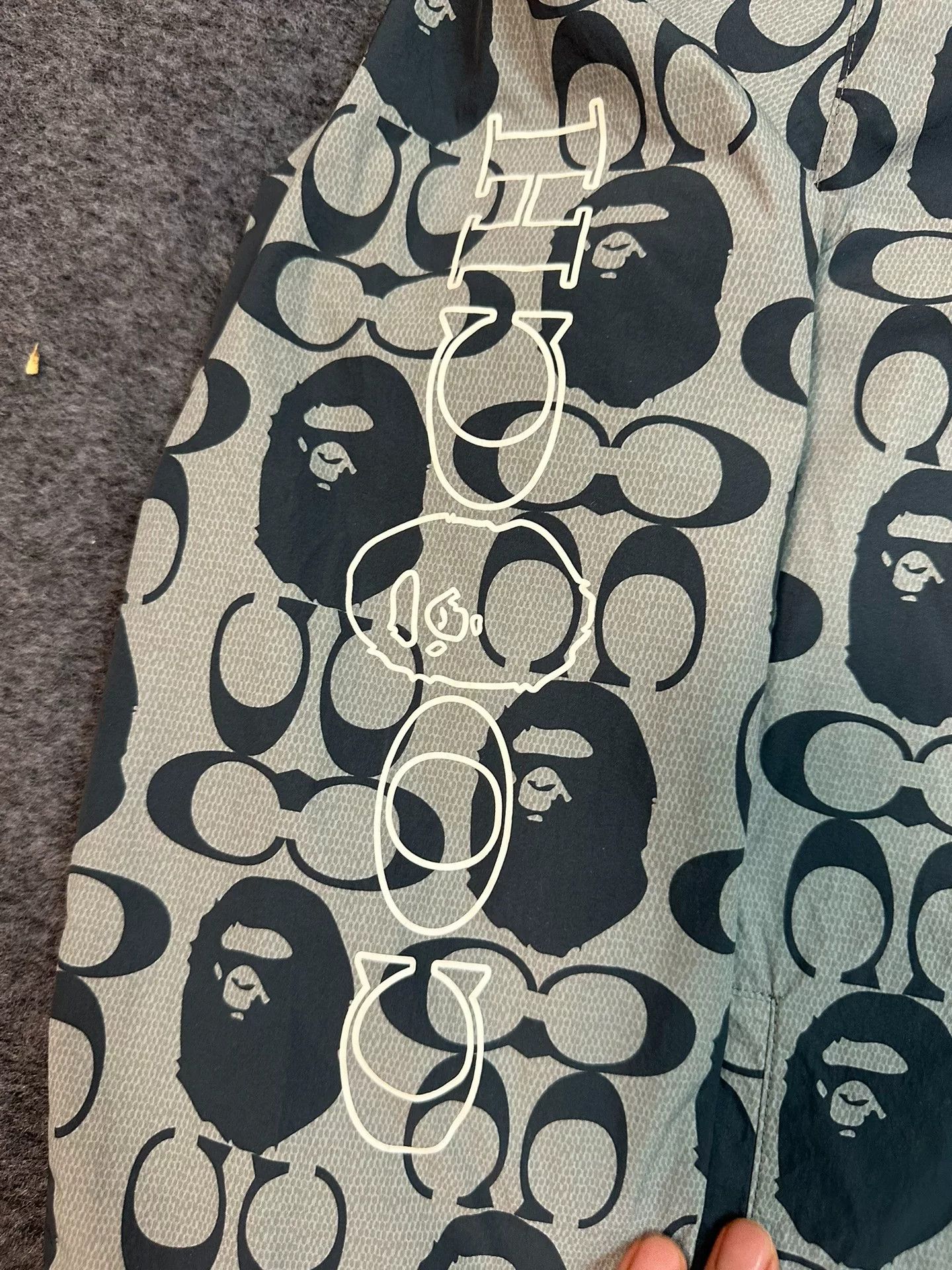 Bape Bape Coach Multi Glow Jacket Outerwear Size US M / EU 48-50 / 2 - 4 Thumbnail
