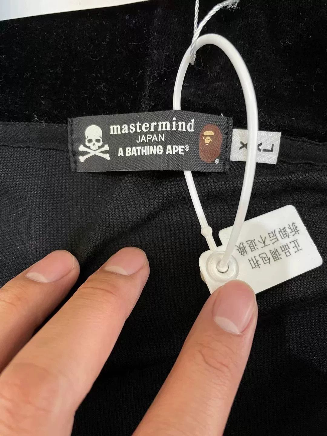 Bape × Mastermind Japan Bape J Multi Glow Sweatshirt Pullover Size US XXL / EU 58 / 5 - 2 Thumbnail