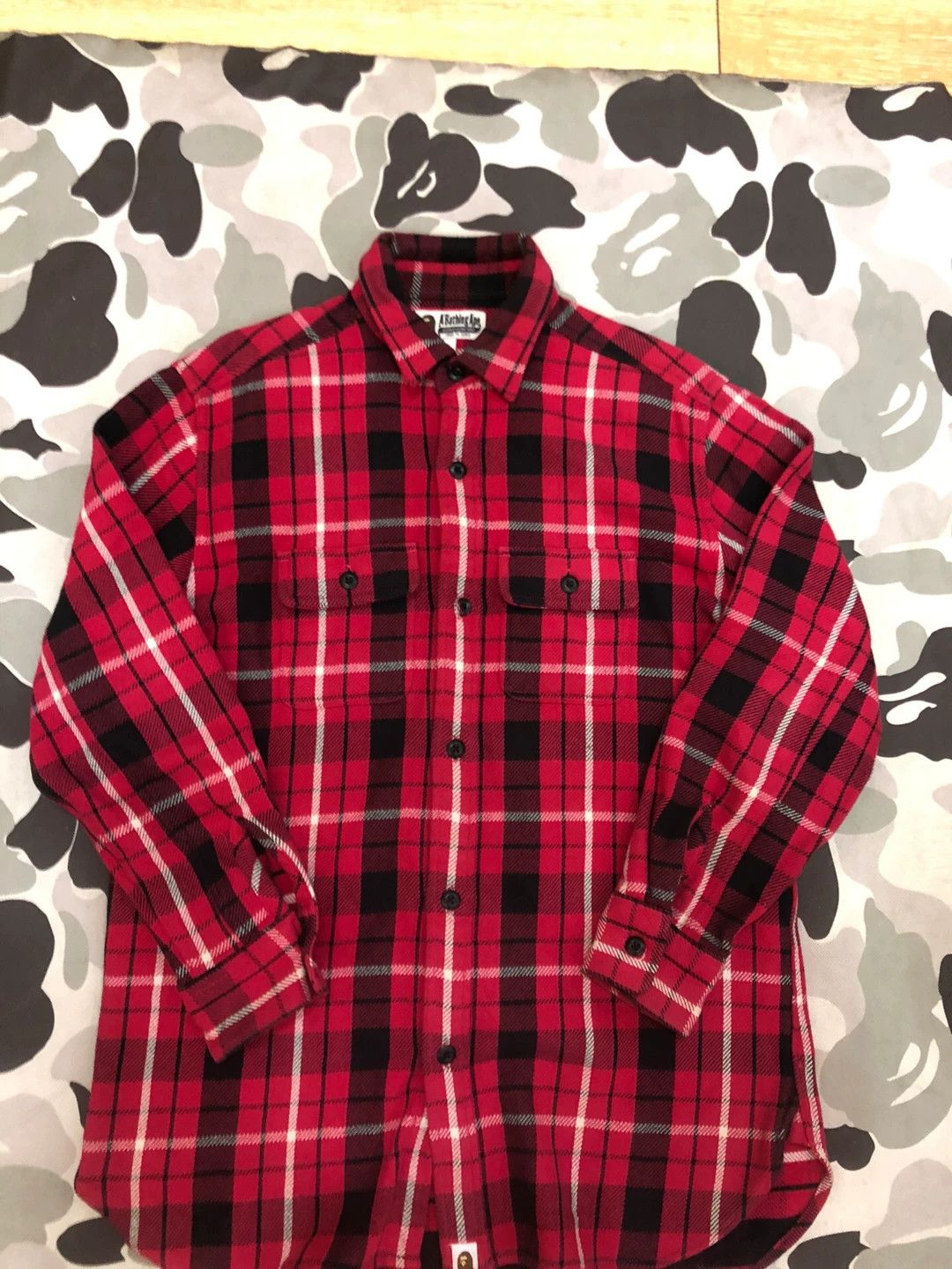 Bape Bape Shark Shirt Casual Short Sleeve Size US M / EU 48-50 / 2 - 2 Thumbnail