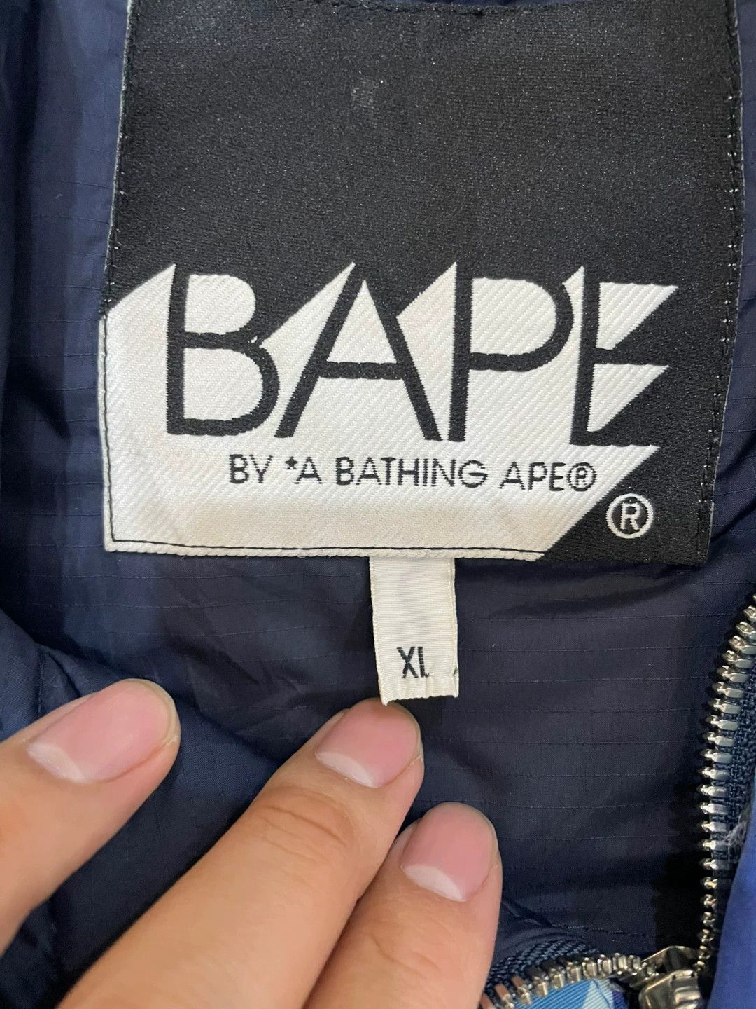 Bape Bape Blue Shark Designer Casual Size US XL / EU 56 / 4 - 2 Thumbnail