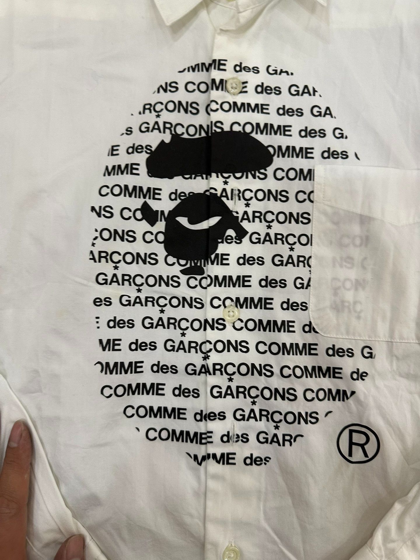 Bape Bape Cdg Multi Shark Shirt Casual Size US M / EU 48-50 / 2 - 3 Thumbnail
