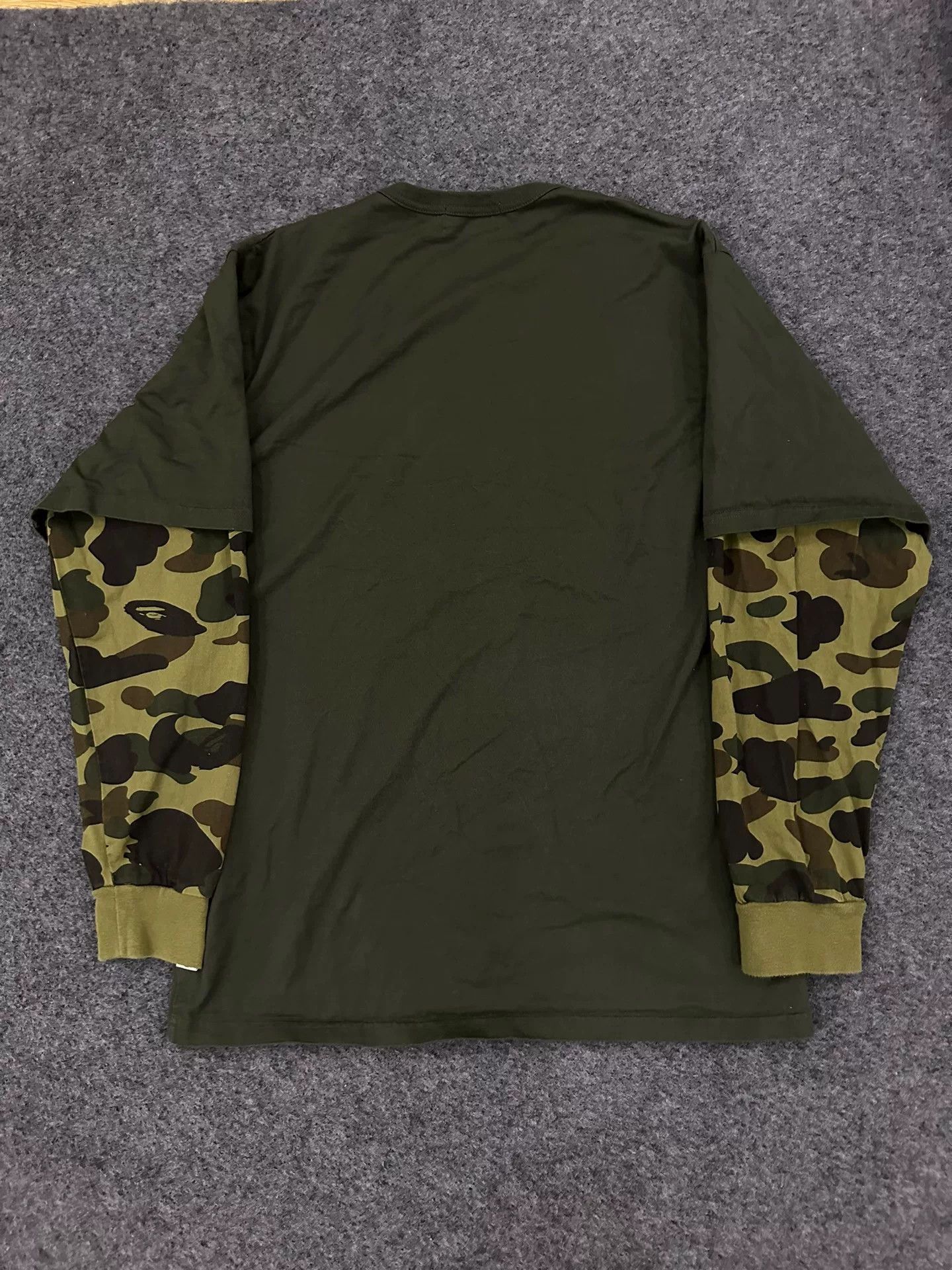 Bape Bape T Multi Shark Long Sleeve Tee Size US XL / EU 56 / 4 - 2 Thumbnail
