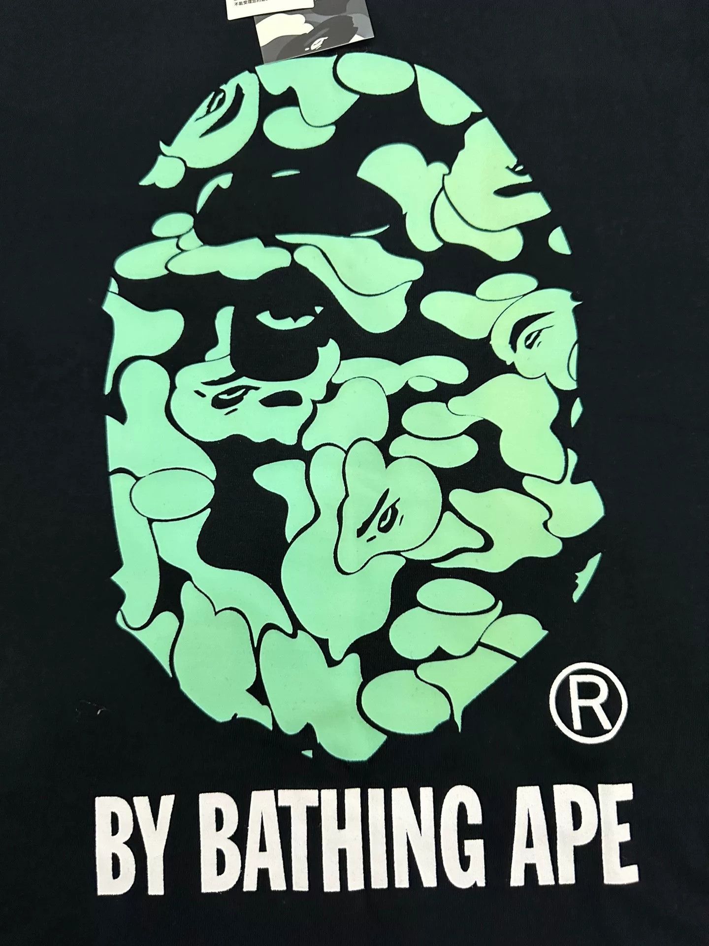 Bape Bape T Multi Glow T-Shirt Casual Size US XL / EU 56 / 4 - 3 Thumbnail