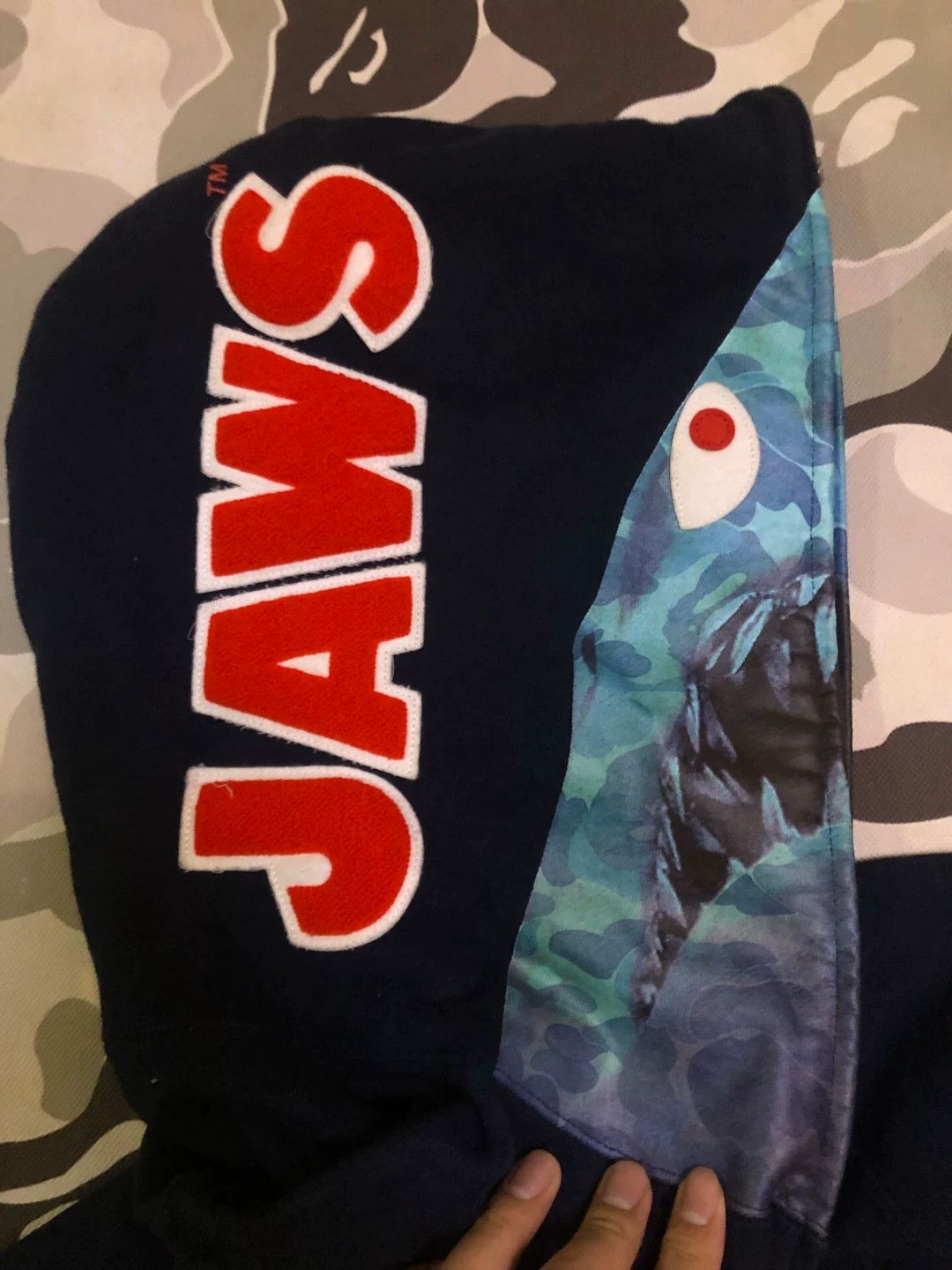 Bape Bape Jwa Shark Sweatshirt Pullover Size US L / EU 52-54 / 3 - 3 Thumbnail
