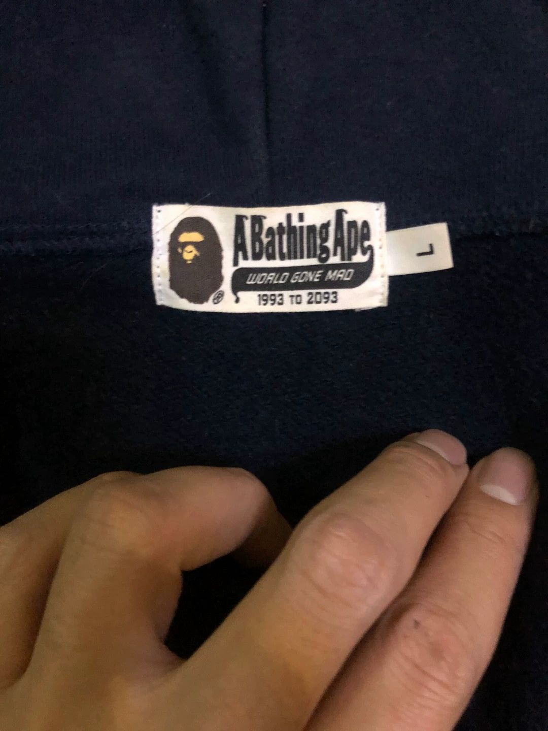 Bape Bape Jwa Shark Sweatshirt Pullover Size US L / EU 52-54 / 3 - 5 Thumbnail