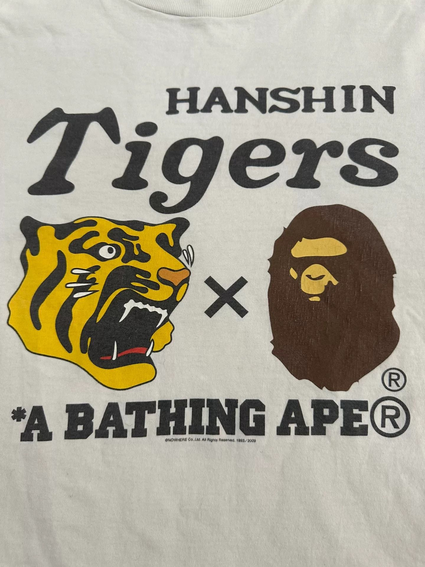 Bape Bape Tiger Multi Glow T-Shirt Casual Size US M / EU 48-50 / 2 - 2 Thumbnail