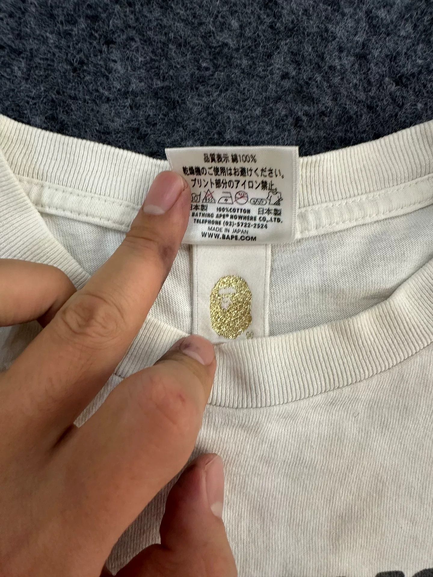 Bape Bape Tiger Multi Glow T-Shirt Casual Size US M / EU 48-50 / 2 - 3 Thumbnail