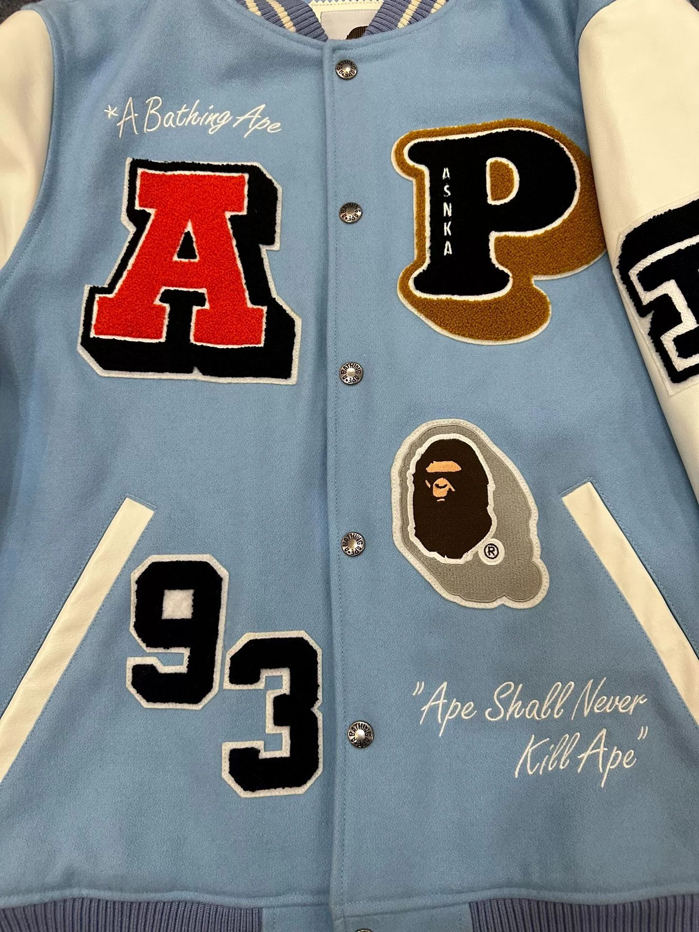 Bape Bape Multi Glow Jacket Outerwear Size US XL / EU 56 / 4 - 4 Thumbnail