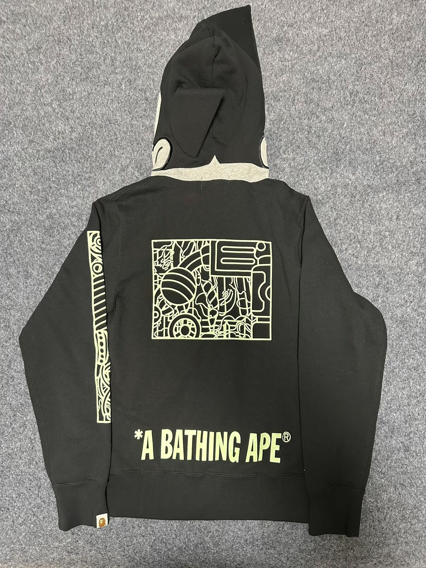 Bape Bape Multi Shark Sweatshirt Pullover Size US M / EU 48-50 / 2 - 2 Thumbnail