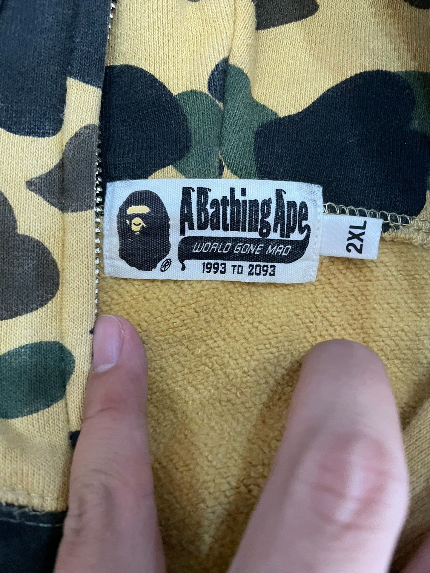 Bape Bape X Multi Shark Sweatshirt Pullover Size US XXL / EU 58 / 5 - 4 Thumbnail