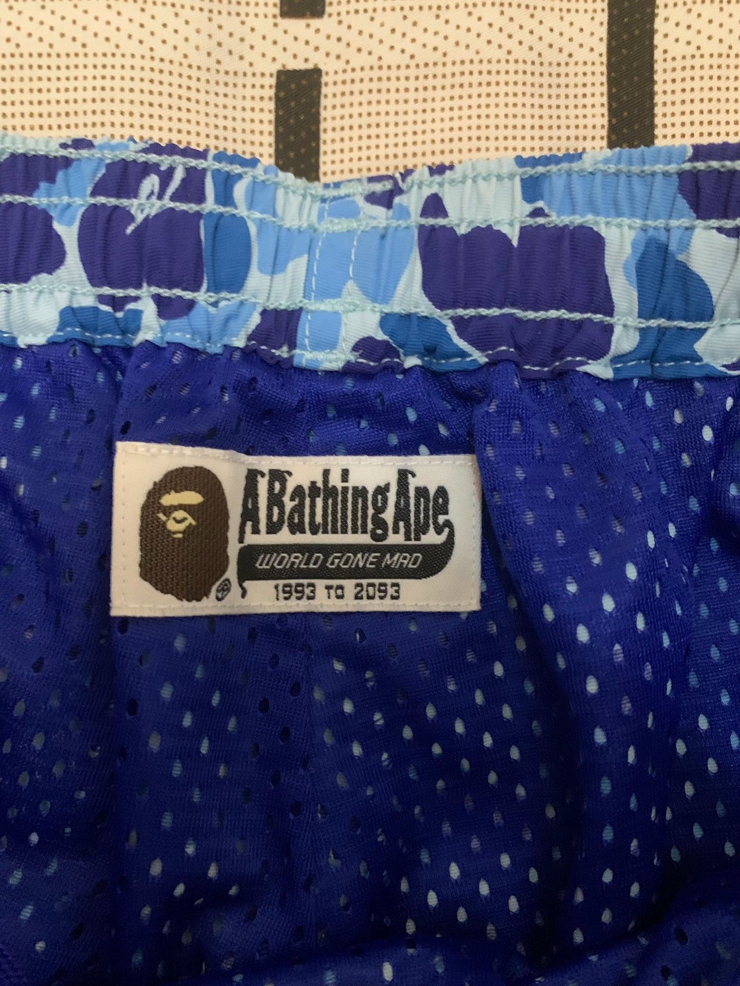 Bape Bape Camo Ape Blue Shorts M Men Size US 32 / EU 48 - 3 Thumbnail