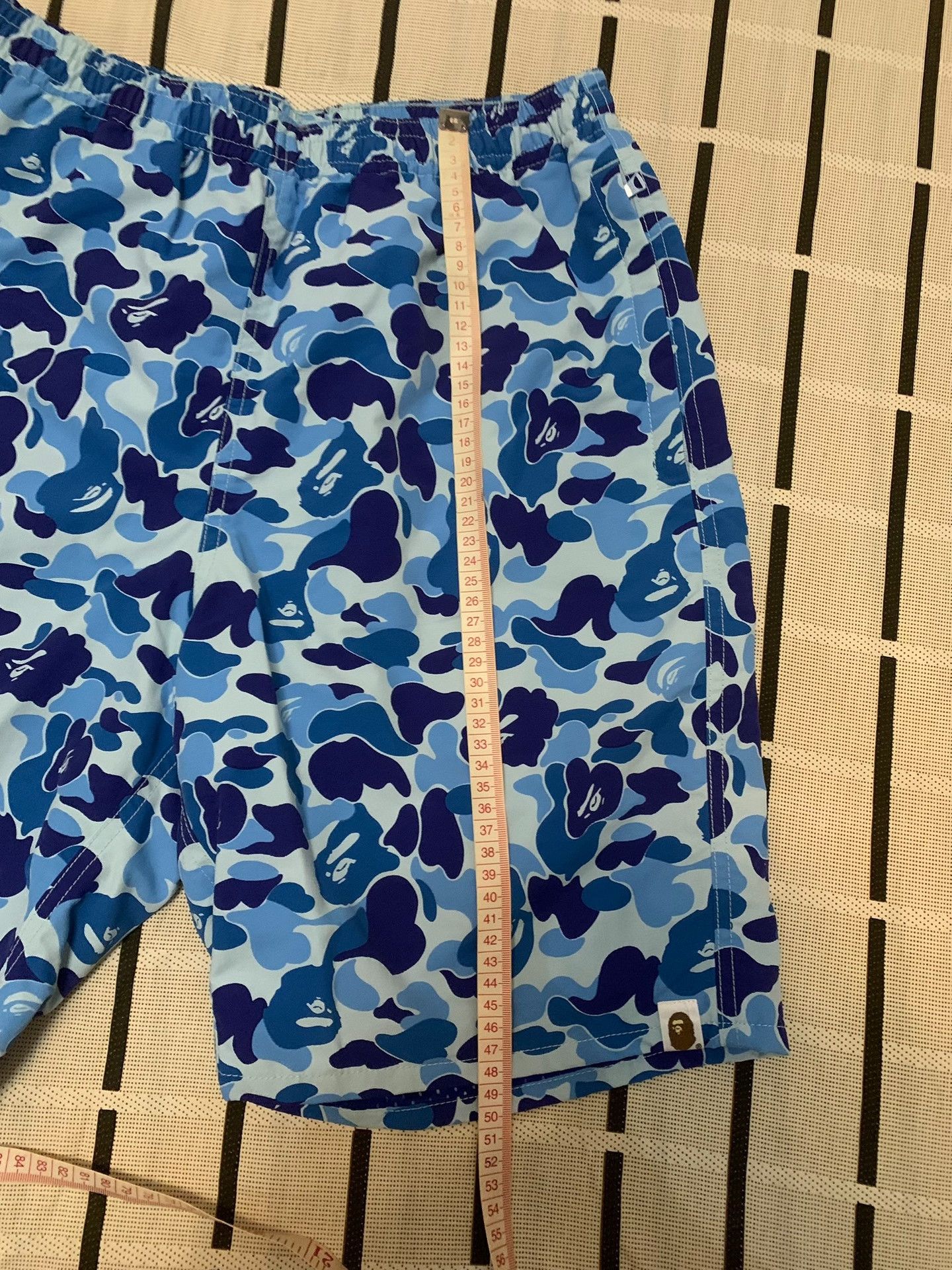 Bape Bape Camo Ape Blue Shorts M Men Size US 32 / EU 48 - 8 Thumbnail