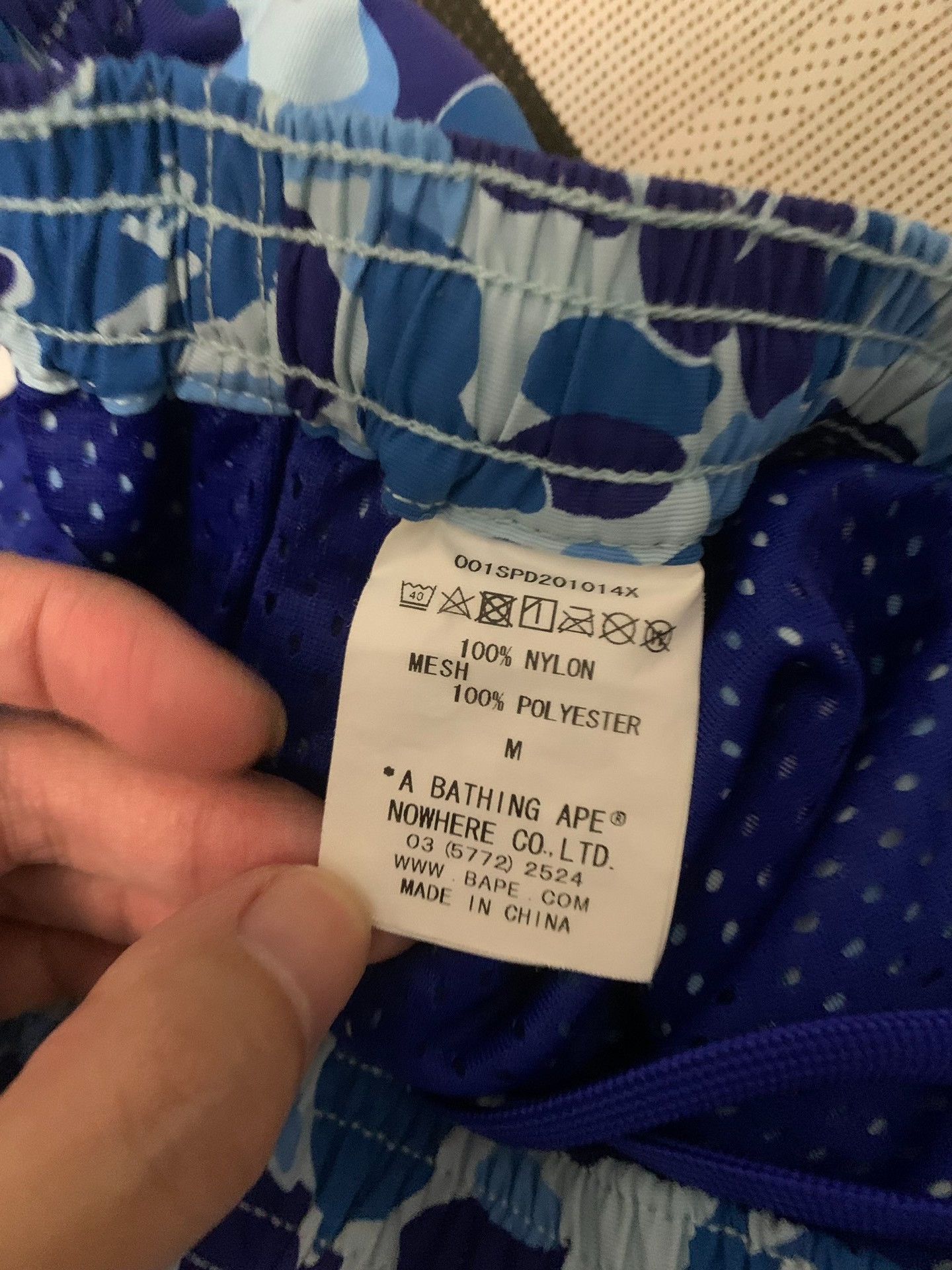 Bape Bape Camo Ape Blue Shorts M Men Size US 32 / EU 48 - 4 Thumbnail