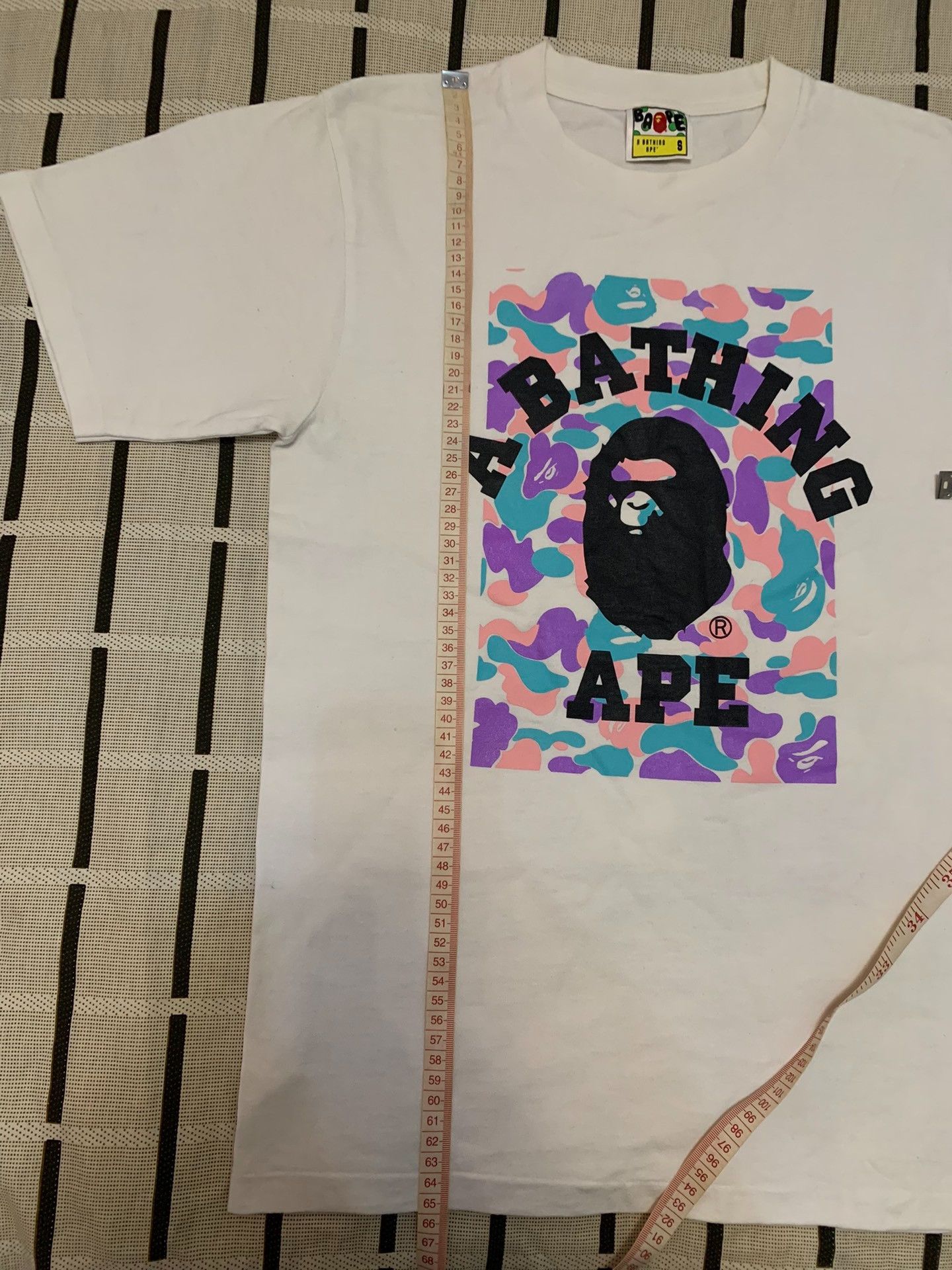 Bape Bape Camo Ape Head T-Shirt S Men Size US S / EU 44-46 / 1 - 7 Thumbnail