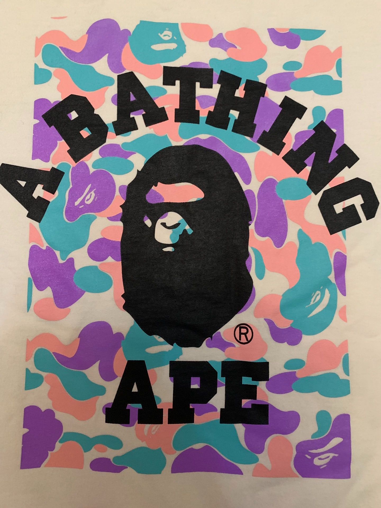 Bape Bape Camo Ape Head T-Shirt S Men Size US S / EU 44-46 / 1 - 2 Thumbnail