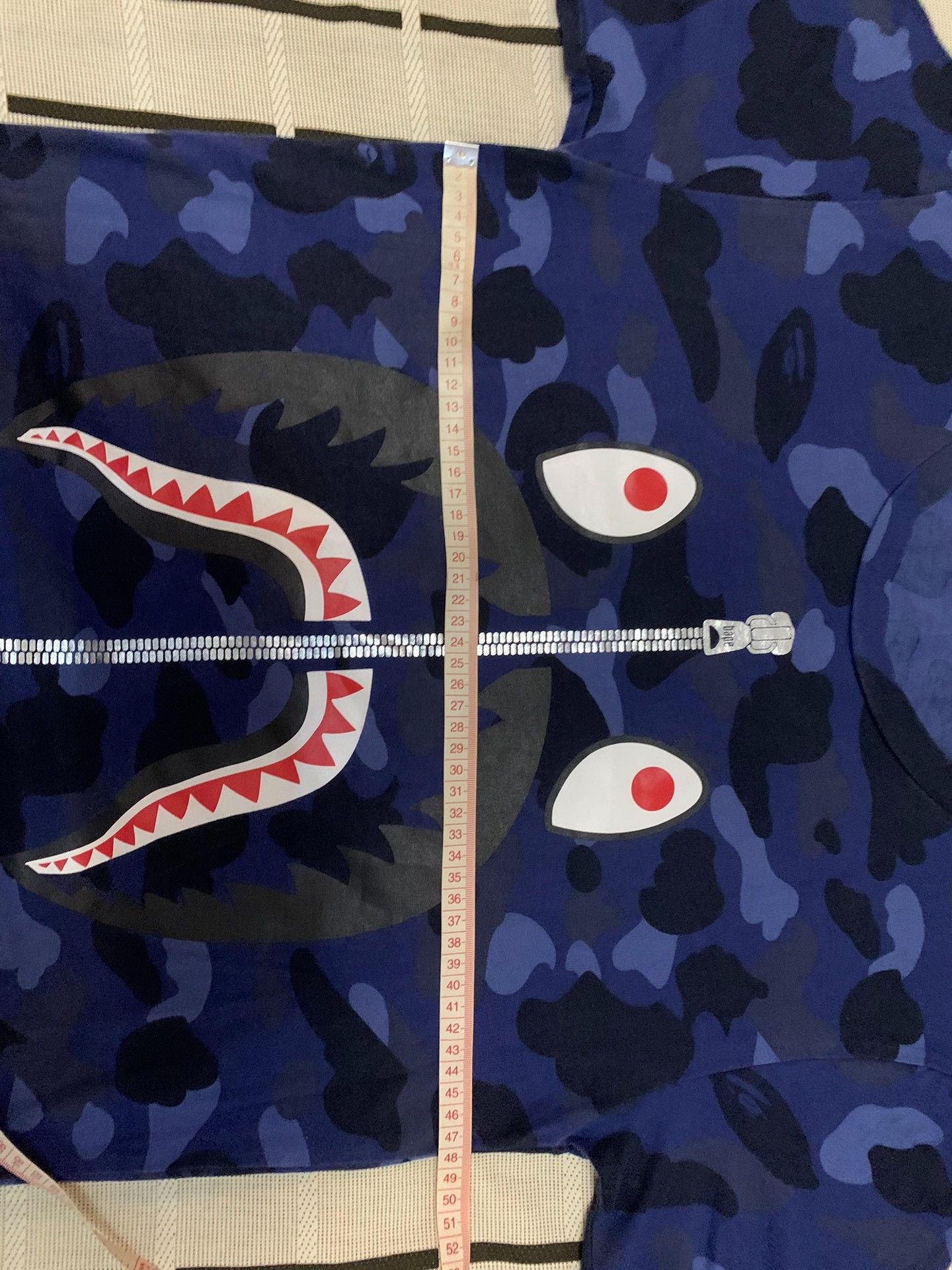 Bape Bape Shark Camo Blue T-Shirt M Men Size US M / EU 48-50 / 2 - 7 Thumbnail