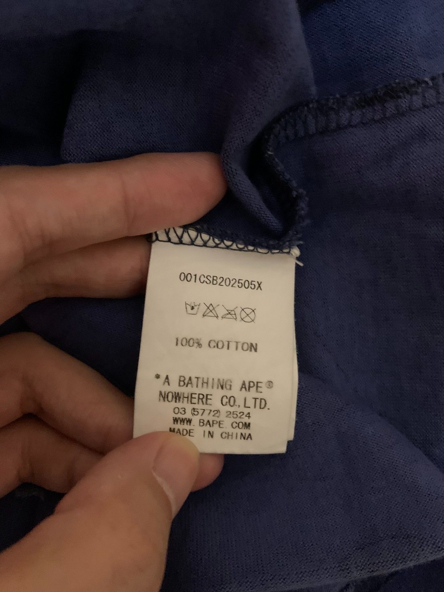 Bape Bape Shark Camo Blue T-Shirt M Men Size US M / EU 48-50 / 2 - 3 Thumbnail