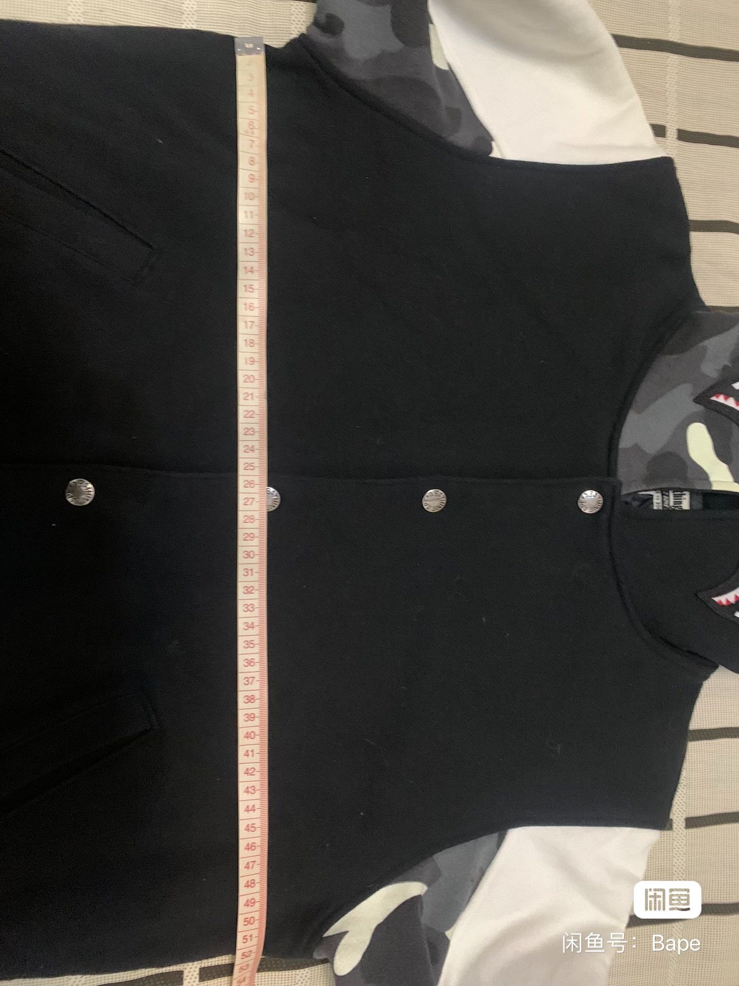 Bape Bape Shark Camo Heavy Coat M Men Size US M / EU 48-50 / 2 - 9 Thumbnail
