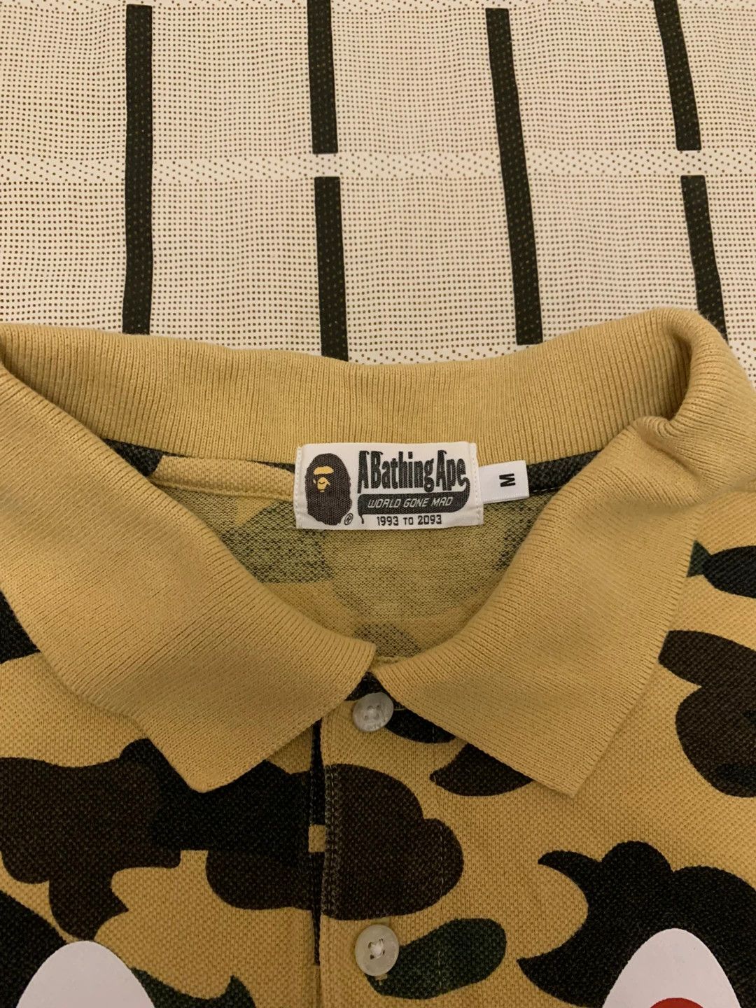 Bape Bape Shark Yellow T-Shirt M Men Size US M / EU 48-50 / 2 - 3 Thumbnail