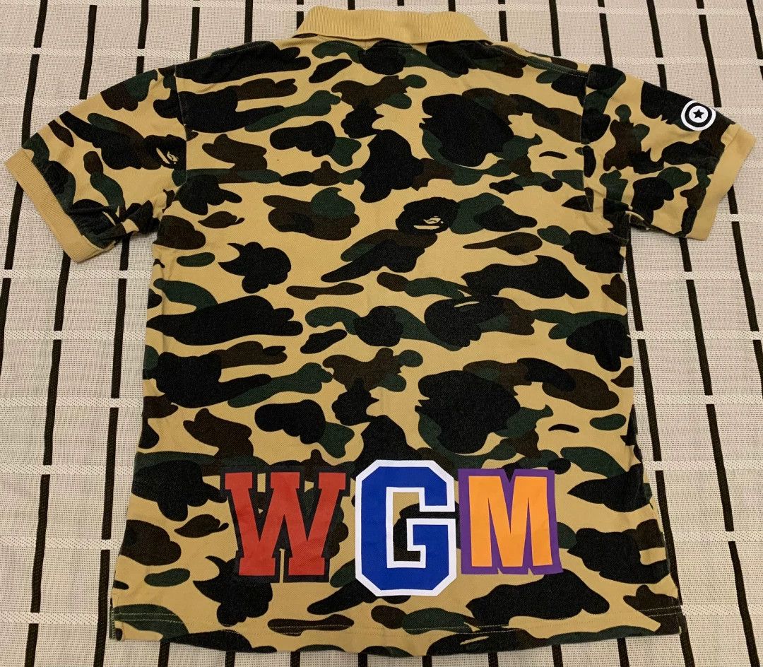Bape Bape Shark Yellow T-Shirt M Men Size US M / EU 48-50 / 2 - 2 Thumbnail