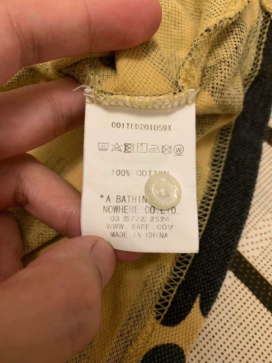 Bape Bape Shark Yellow T-Shirt M Men Size US M / EU 48-50 / 2 - 4 Thumbnail