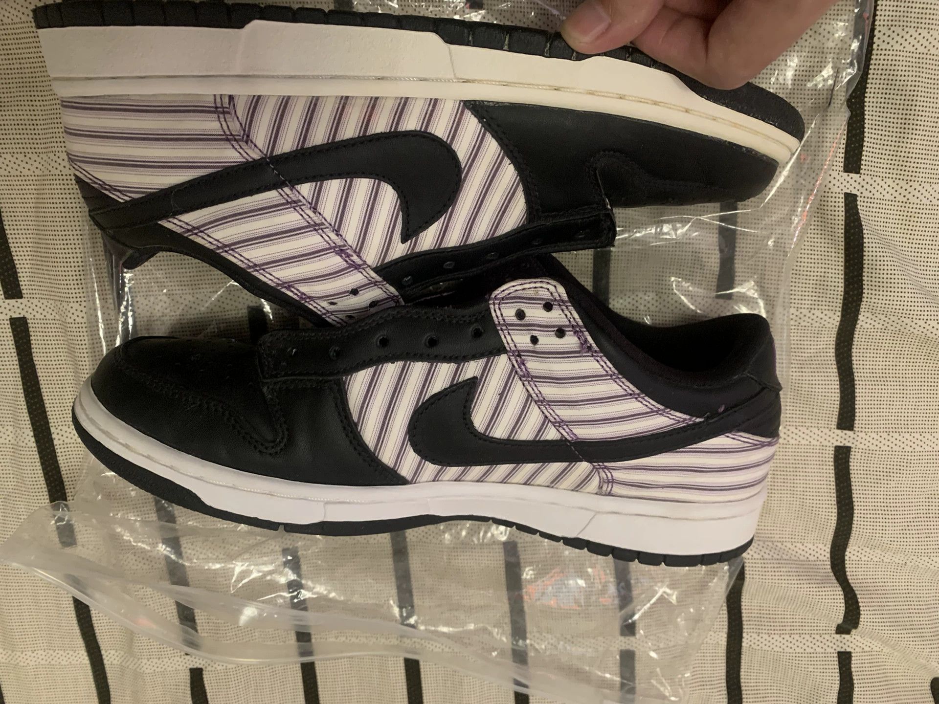 Nike Nike DUNK Purple Lowtop Sneakers 44 Men Size US 10.5 / EU 43-44 - 6 Thumbnail