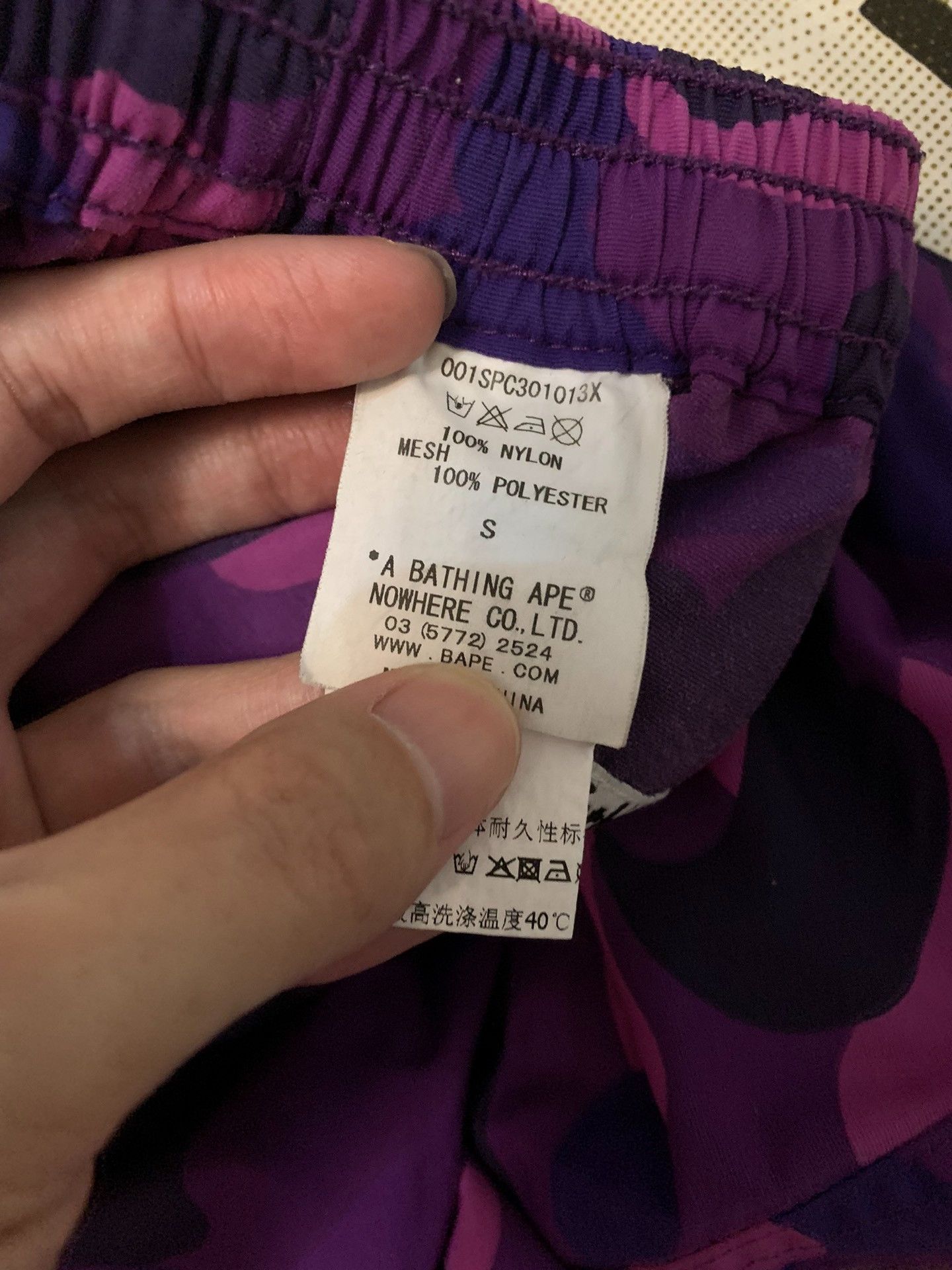 Bape Bape Camo Purple Shorts S Men Size US 30 / EU 46 - 3 Thumbnail
