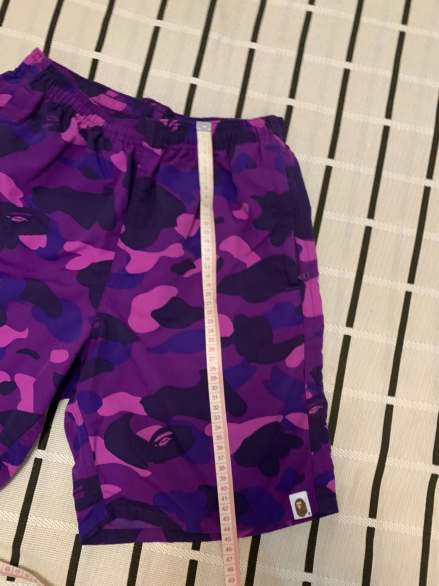 Bape Bape Camo Purple Shorts S Men Size US 30 / EU 46 - 6 Thumbnail