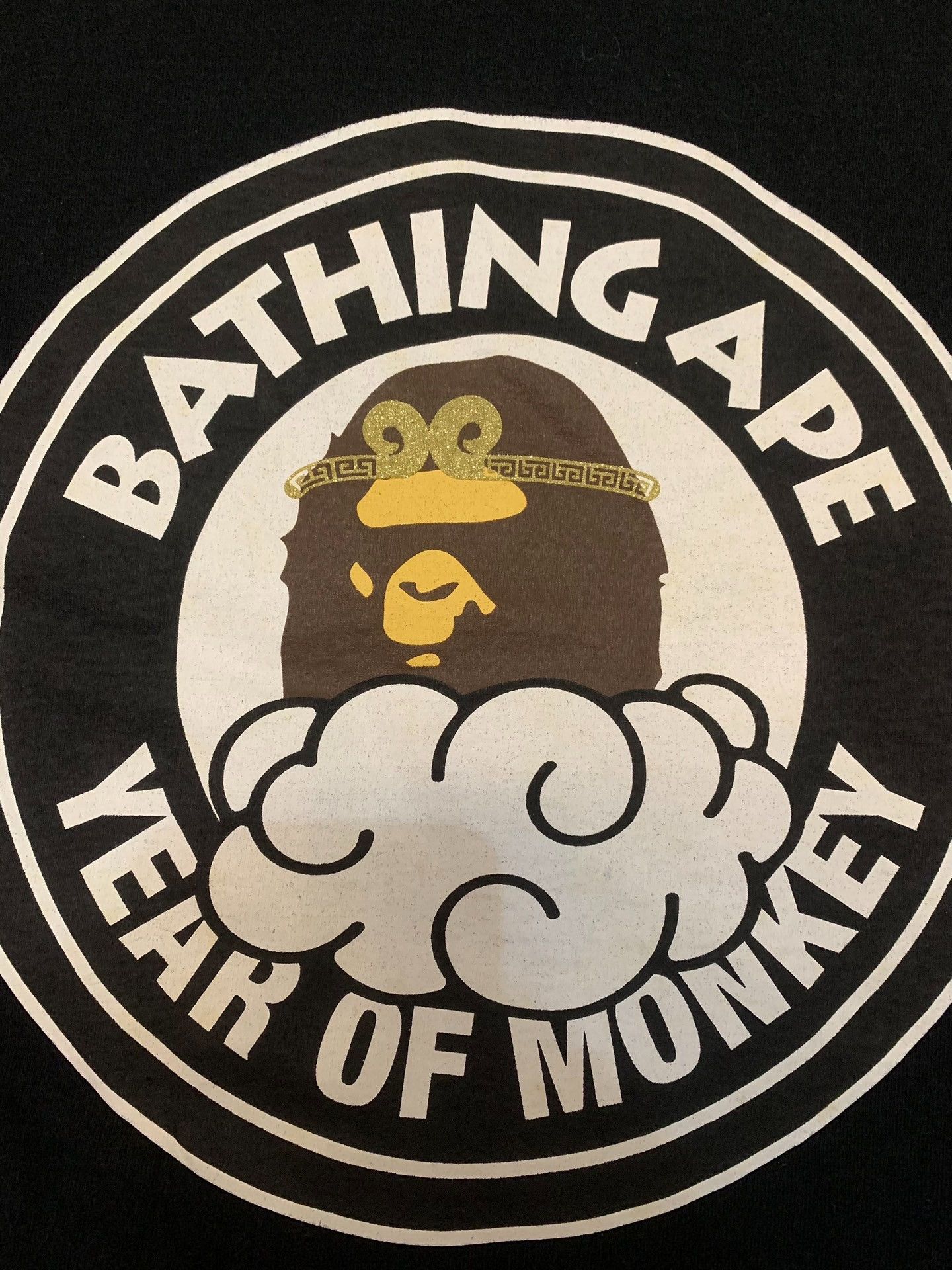 Bape Bape Ape Head White T-Shirt XL Men Size US XL / EU 56 / 4 - 2 Thumbnail