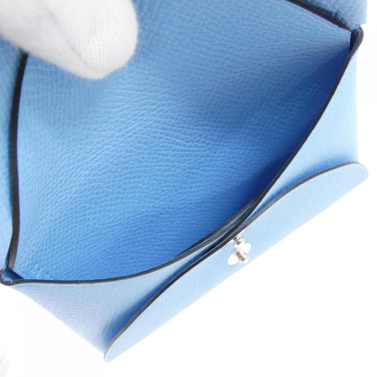 Hermes Hermes Hermes Calvi Duo Epsom card case Leather Coin Case B DUTY FREE for USA Size ONE SIZE - 5 Thumbnail