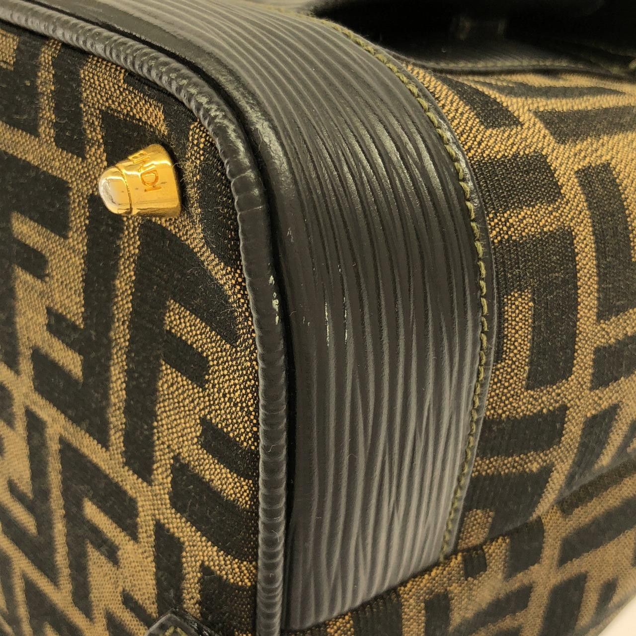 Fendi Fendi Fendi Canvas Leather Backpack Leather Backpack DUTY FREE for USA Size ONE SIZE - 3 Thumbnail