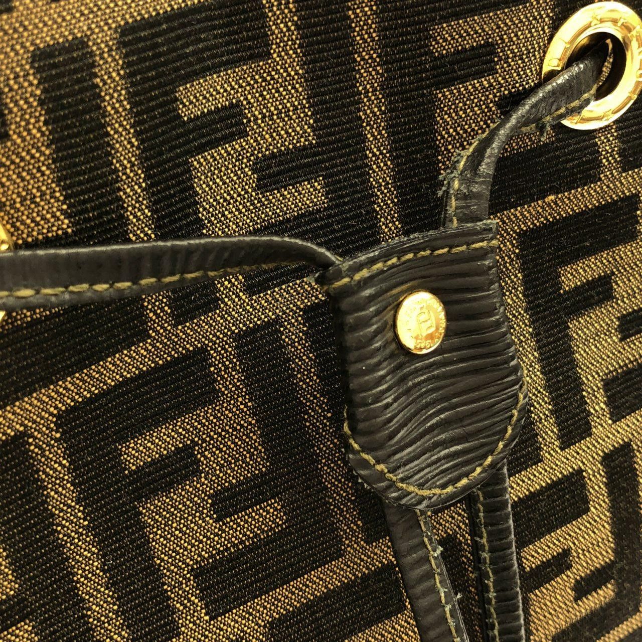 Fendi Fendi Fendi Canvas Leather Backpack Leather Backpack DUTY FREE for USA Size ONE SIZE - 4 Thumbnail
