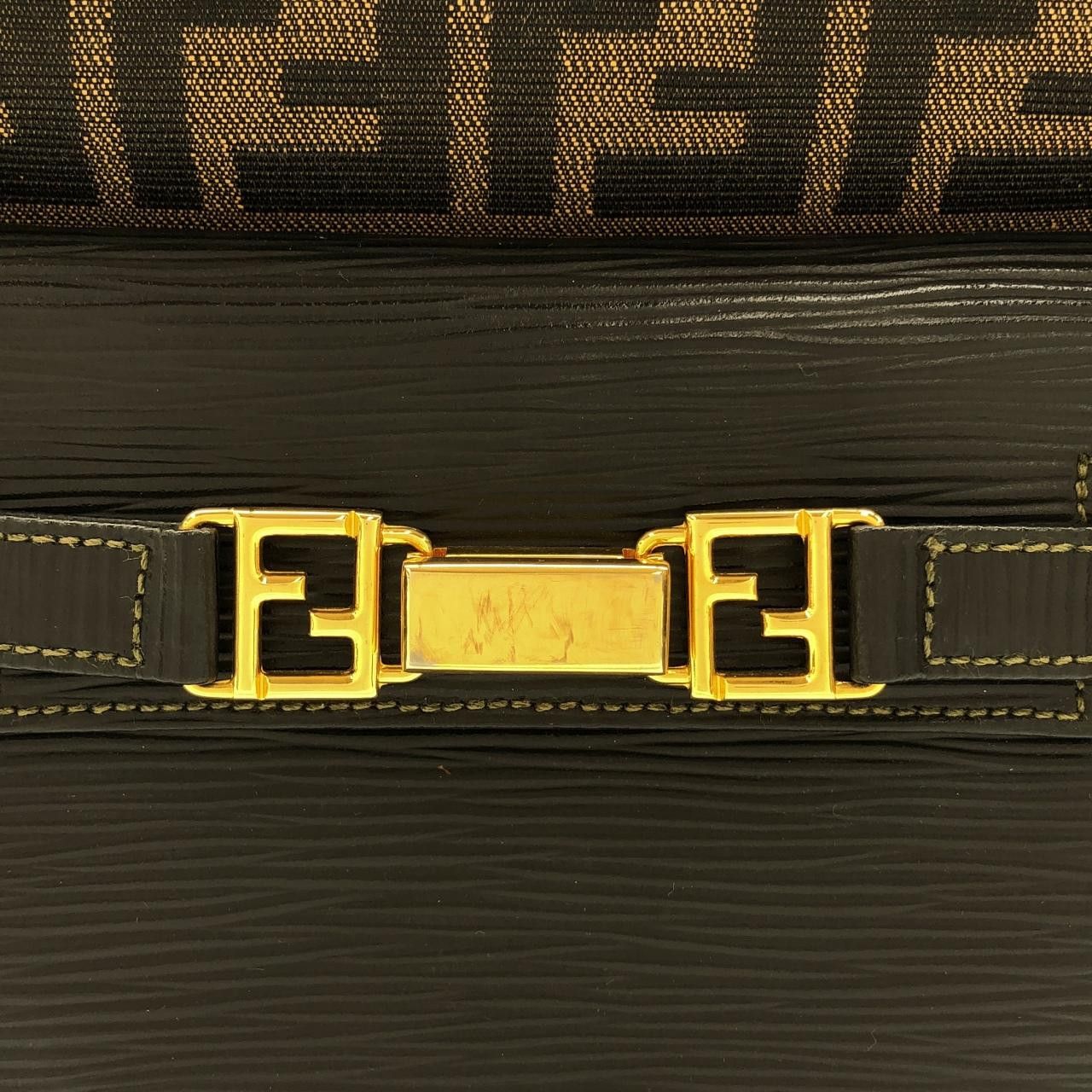 Fendi Fendi Fendi Canvas Leather Backpack Leather Backpack DUTY FREE for USA Size ONE SIZE - 5 Thumbnail