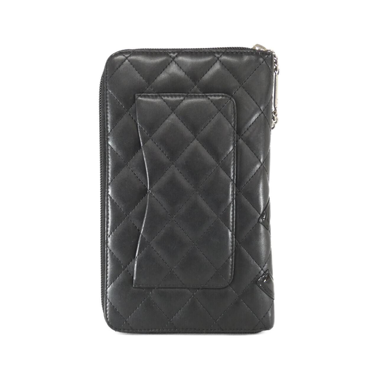 Chanel Chanel Chanel Cambon Line Calfskin Long Wallet Leather Long Wallet 26710 DUTY FREE for USA Size ONE SIZE - 2 Thumbnail