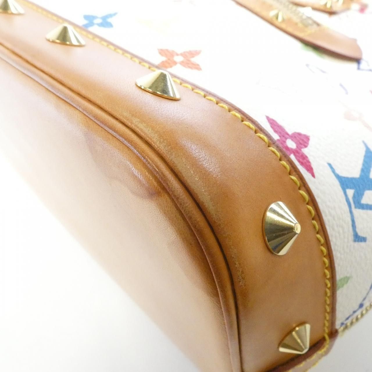 Louis Vuitton Louis Vuitton Louis Vuitton Alma Coated Canvas Handbag Textile Handbag M92647 DUTY FREE for USA Size ONE SIZE - 3 Thumbnail