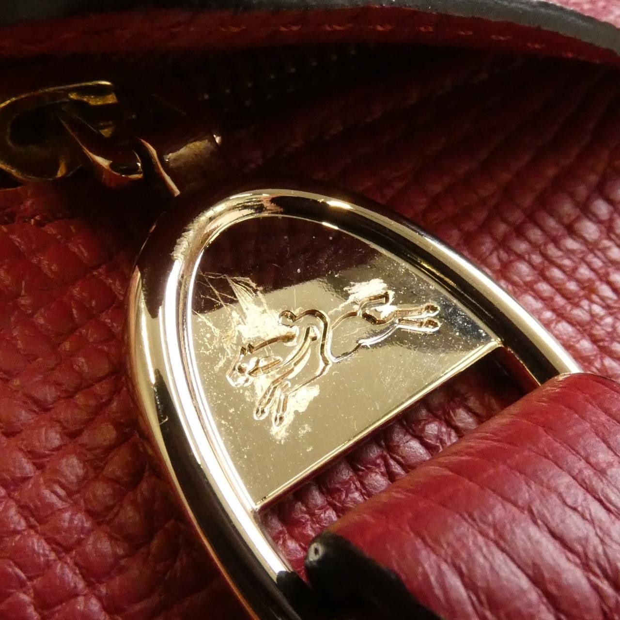 Longchamp Longchamp Longchamp Leather Handbag Leather Handbag 10104HTA DUTY FREE for USA Size ONE SIZE - 6 Thumbnail