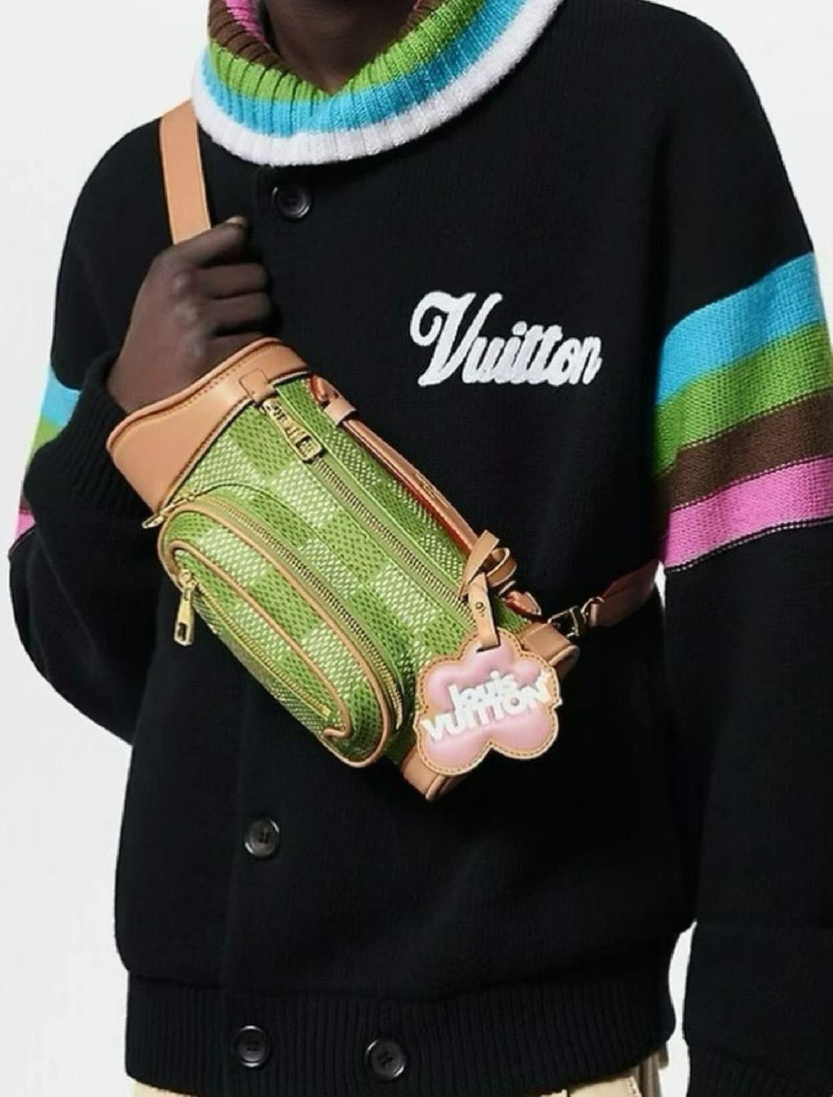 Louis Vuitton Louis Vuitton x Tyler Embroidered Wool Jacket Size US S / EU 44-46 / 1 - 8 Thumbnail