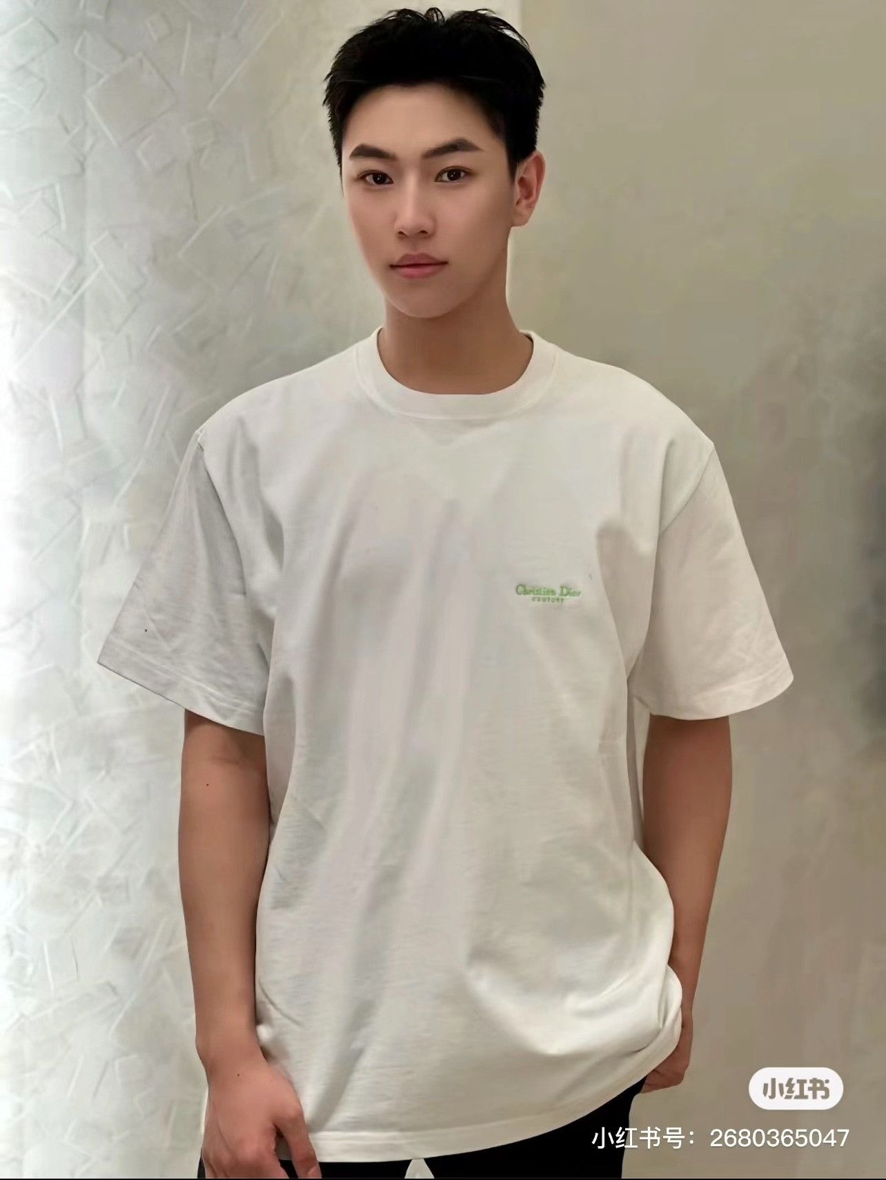 Dior Dior SS24 Logo Print Men's T-Shirt Size US M / EU 48-50 / 2 - 9 Thumbnail
