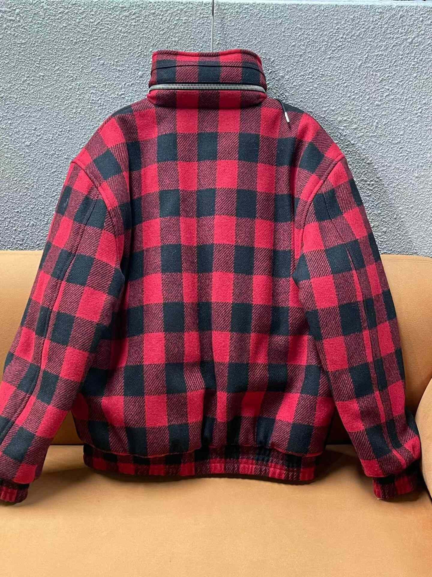 Celine Celine Men's Red Letter Print Zip Jacket Size US M / EU 48-50 / 2 - 2 Thumbnail